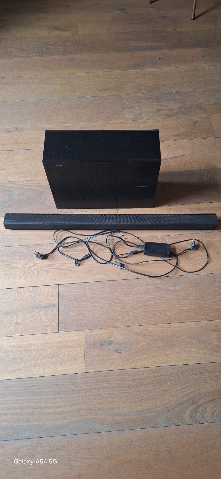 Soundbar met subwoofer samsung hw 550j, Ophalen of Verzenden, Bluetooth, Gebruikt