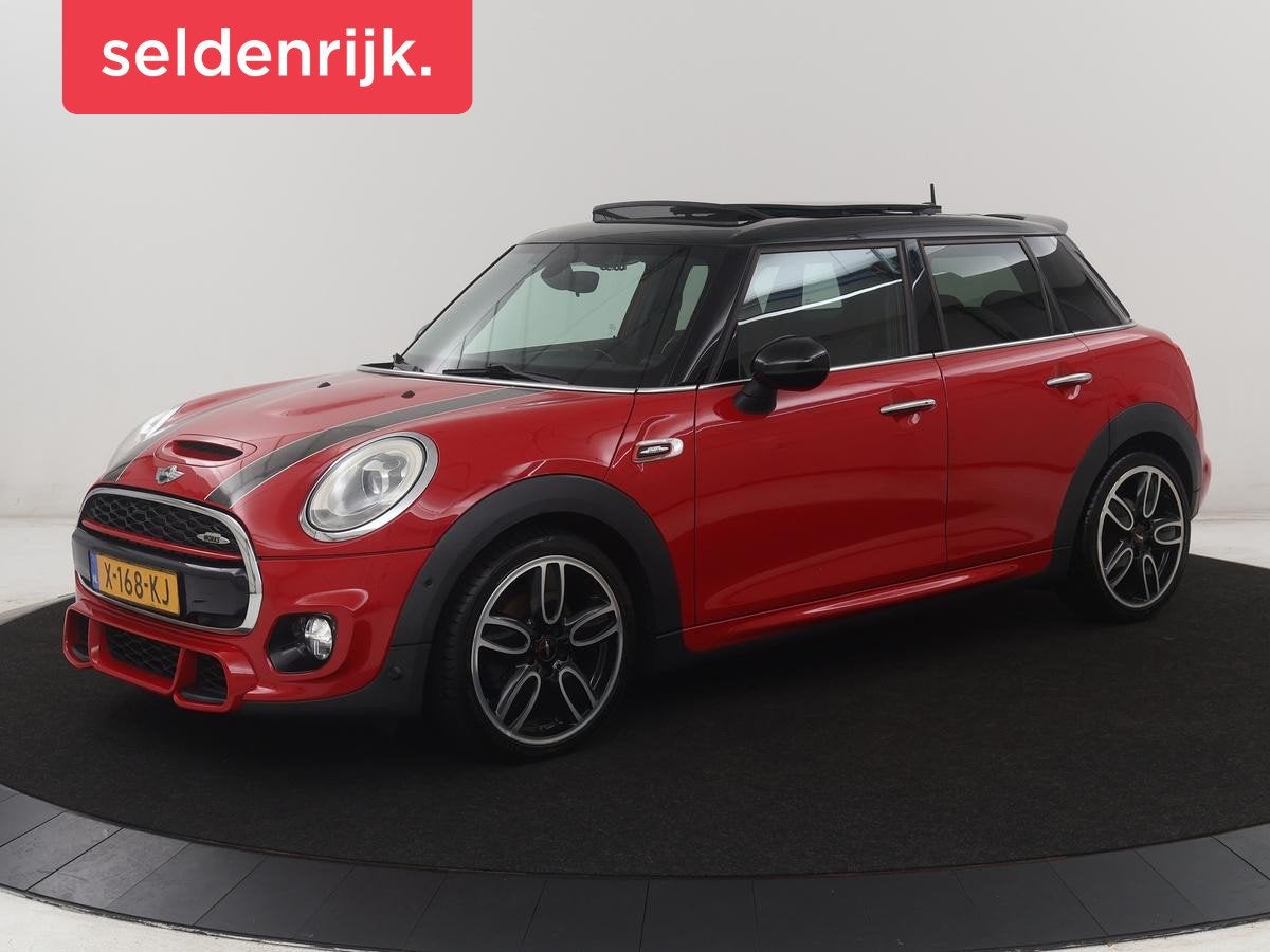 MINI 5-Deurs 2.0 Cooper S Chili Serious Business | Panoramad, Auto's, Mini, 1998 cc, 1195 kg, Gebruikt, Leder en Stof