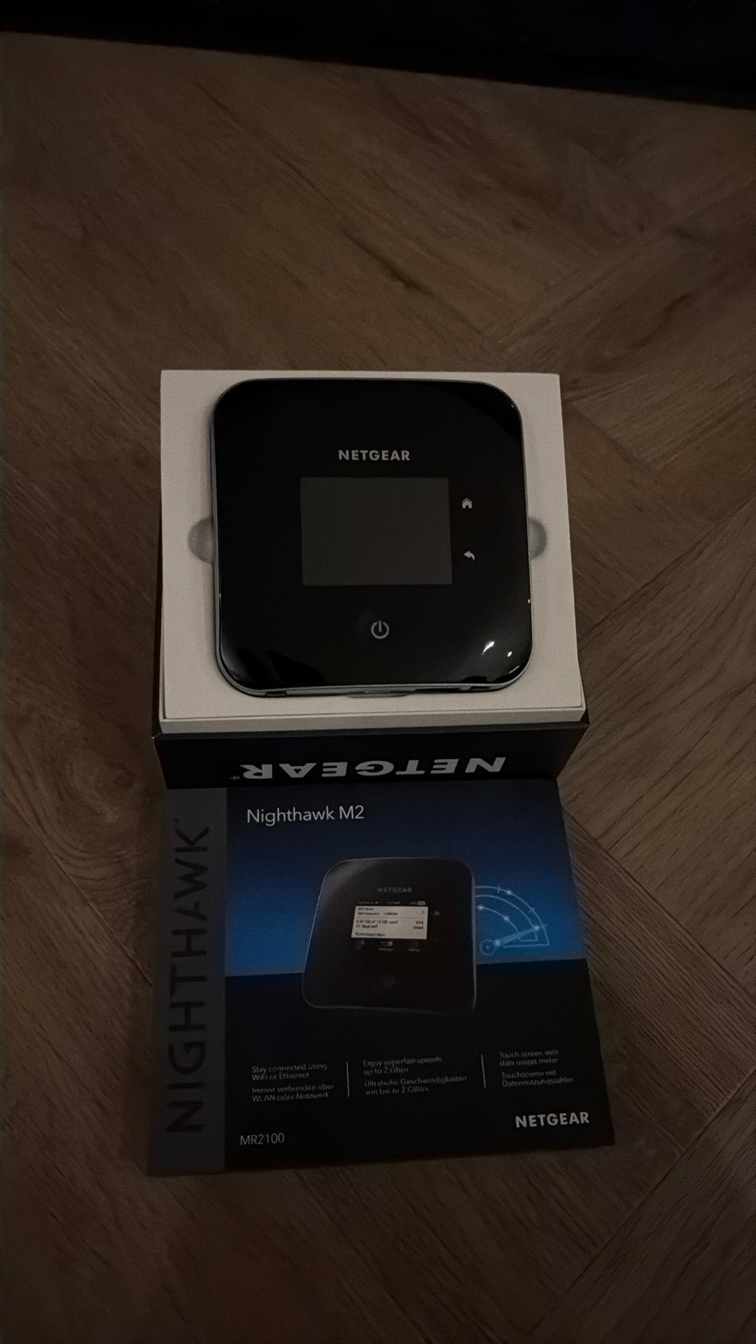 Netgear Nighthawk m2 mr2100 camping router, Computers en Software, Ophalen of Verzenden, Zo goed als nieuw