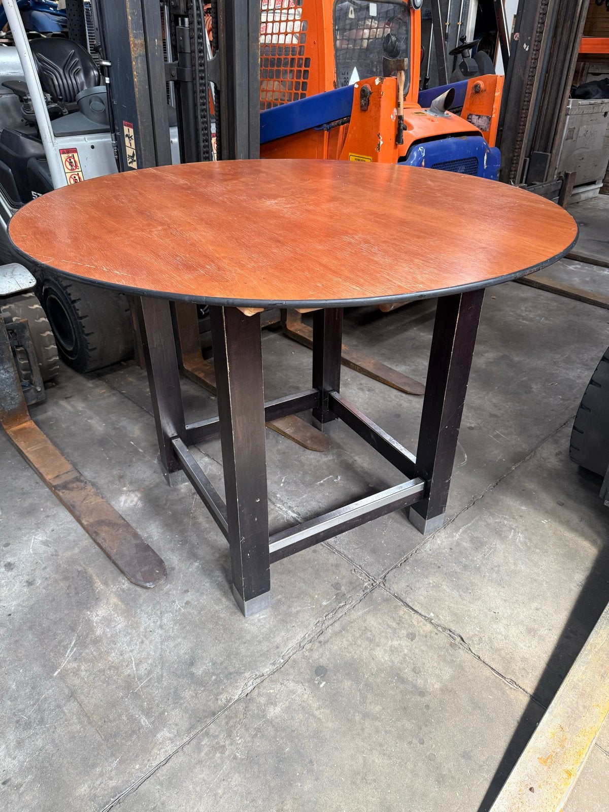 Sta tafel 150 cm doorsnee 110 cm hoog, Ophalen, Gebruikt