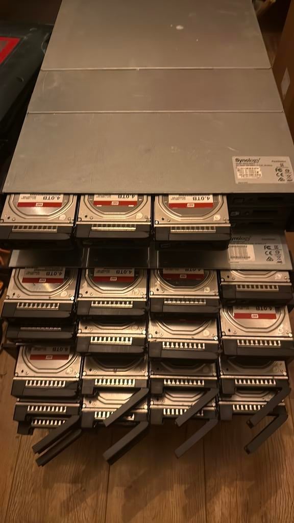 Synology RS2416RP+, Computers en Software, Servers, 5 TB, Hot swappable onderdelen, Ophalen of Verzenden, Zo goed als nieuw