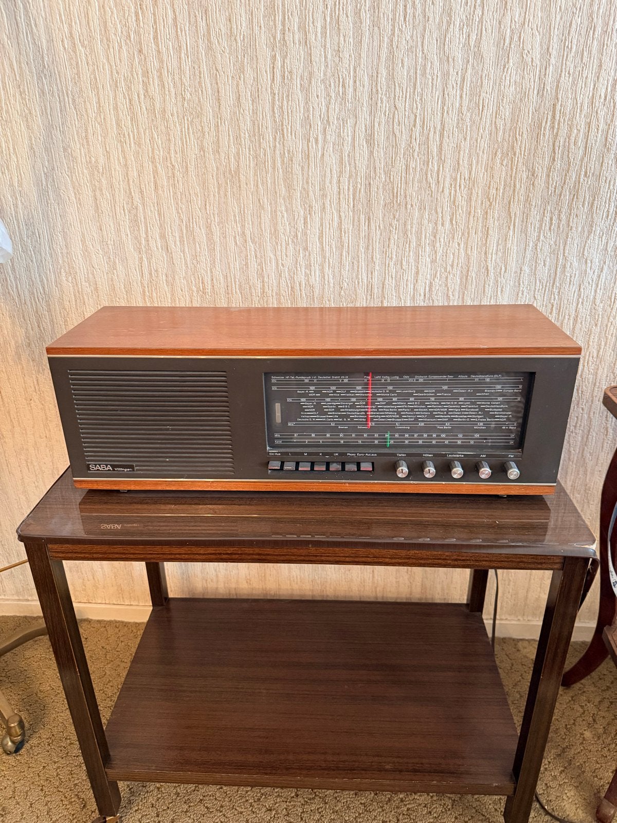 Vintage Saba Radio - Klassieke Ontvanger, Audio, Tv en Foto, Ophalen, Gebruikt, Radio