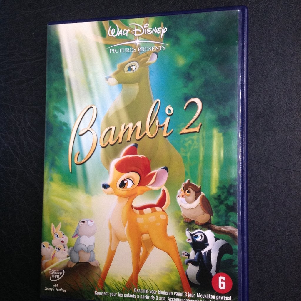 Disney Bambi 2, Gebruikt, Tekenfilm, Verzenden, Amerikaans