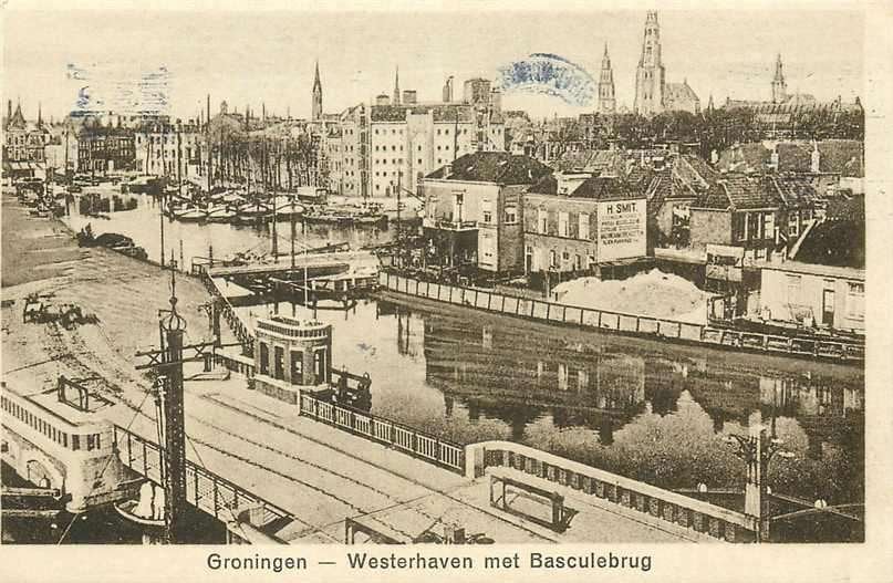 377-638-007 Groningen Westerhaven, Verzenden, Voor 1920, Groningen