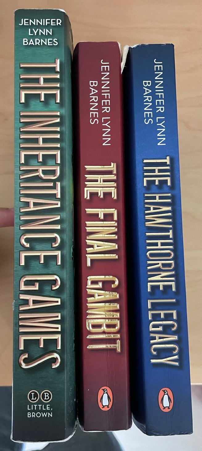 The Inheritance Games Trilogie - Jennifer Lynn Barnes, Boeken, Ophalen of Verzenden, Gelezen, Europa overig