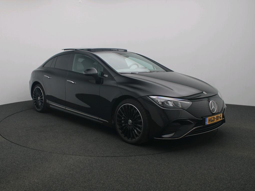 Mercedes-Benz EQE 300 AMG Business Solution 90 kWh Accu | Lu, Auto's, Mercedes-Benz, Achterwielaandrijving, 89 kWh, Zwart, Sedan