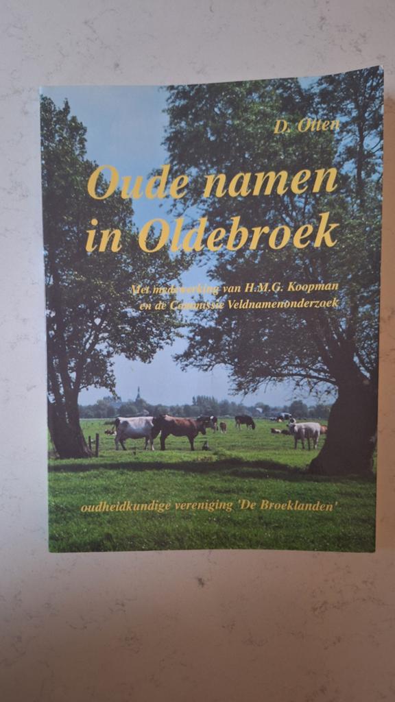 Oude namen in Oldebroek - Veldnamen en historie (D. Otten), Ophalen of Verzenden, Gelezen, D. Otten
