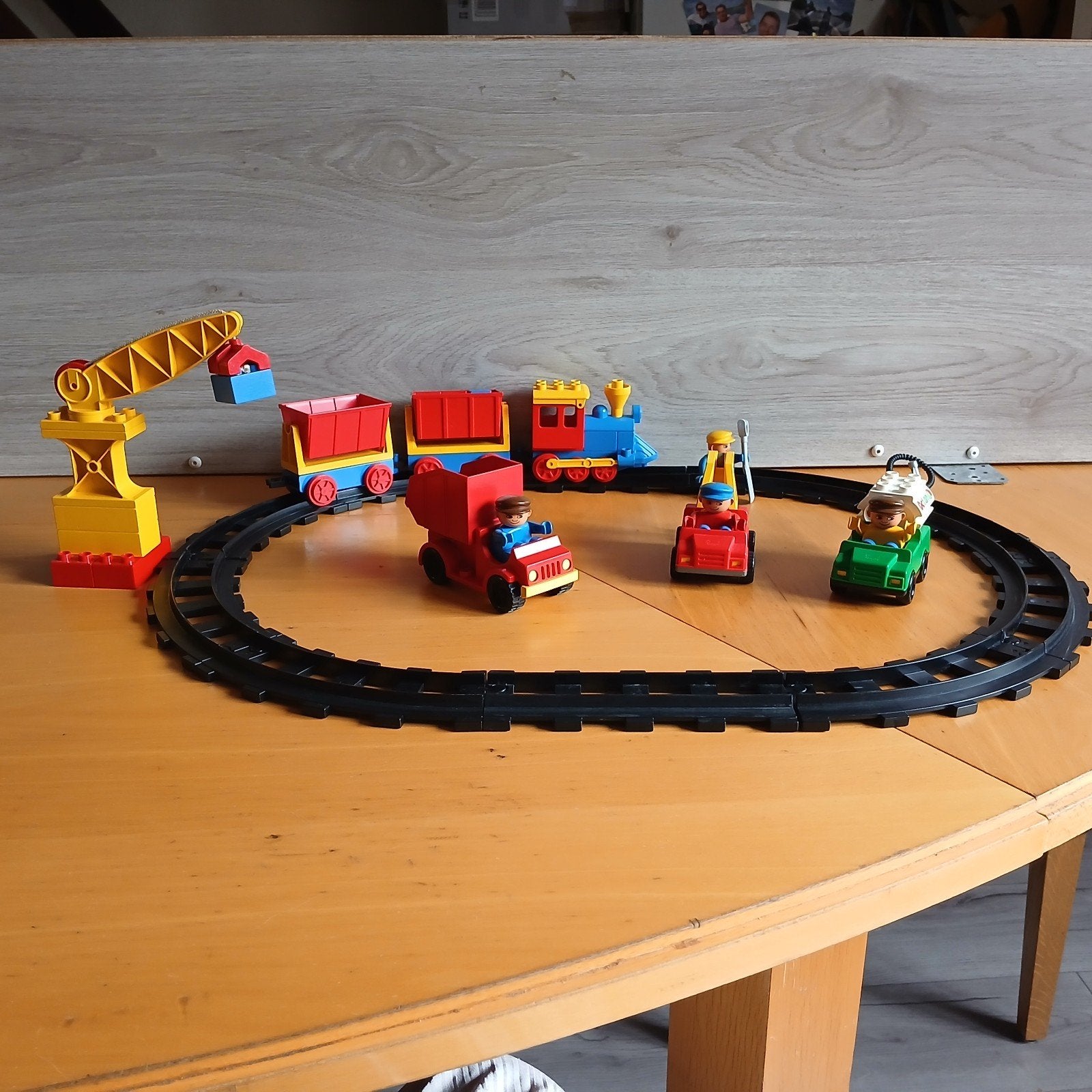 Duplo vintage duwtrein 2700, Ophalen of Verzenden, Gebruikt, Complete set, Duplo