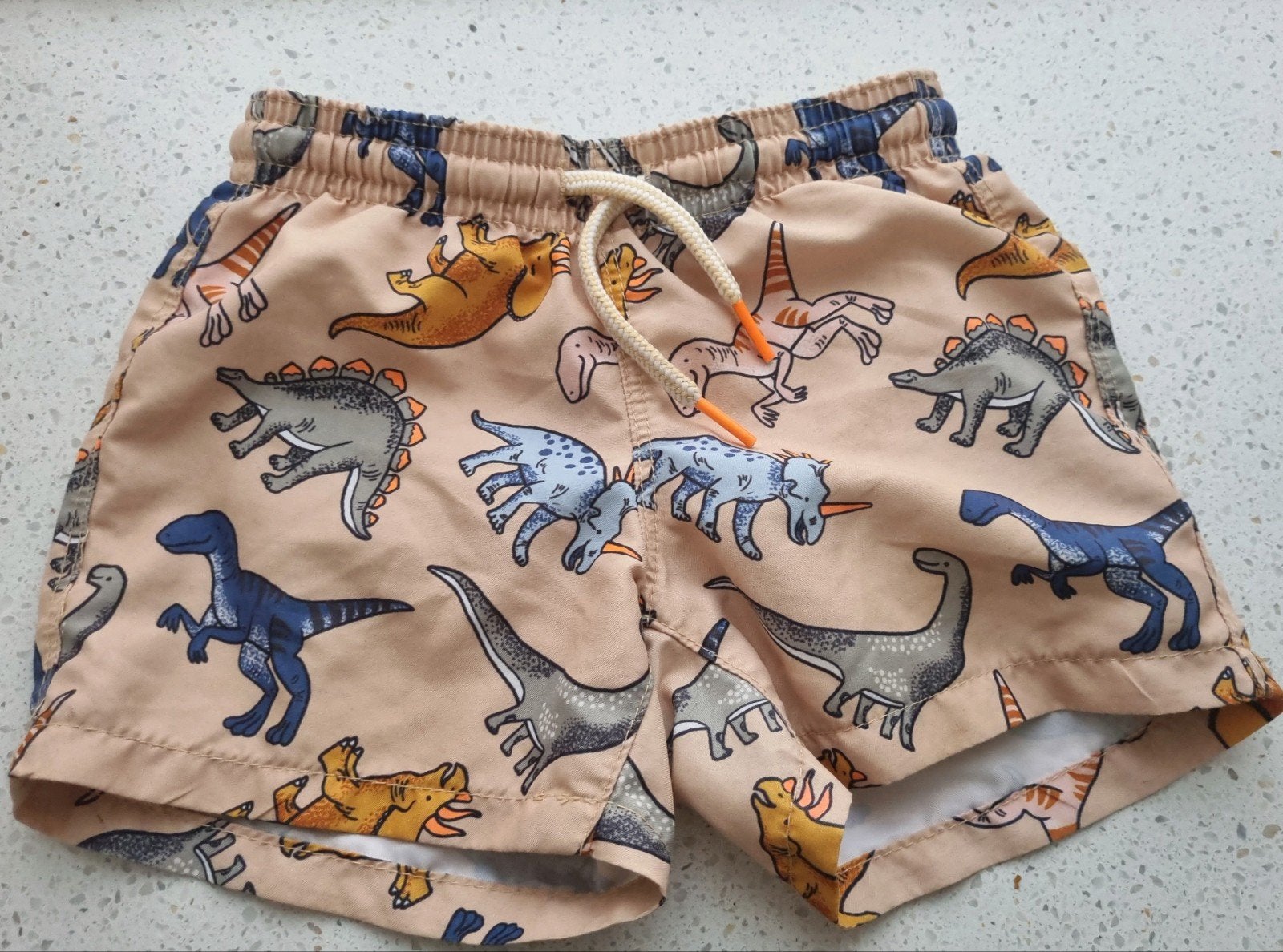 Leuke zwembroek met dinoprint - Maat 74/80, Overige typen, Ophalen of Verzenden, Zo goed als nieuw, Hema