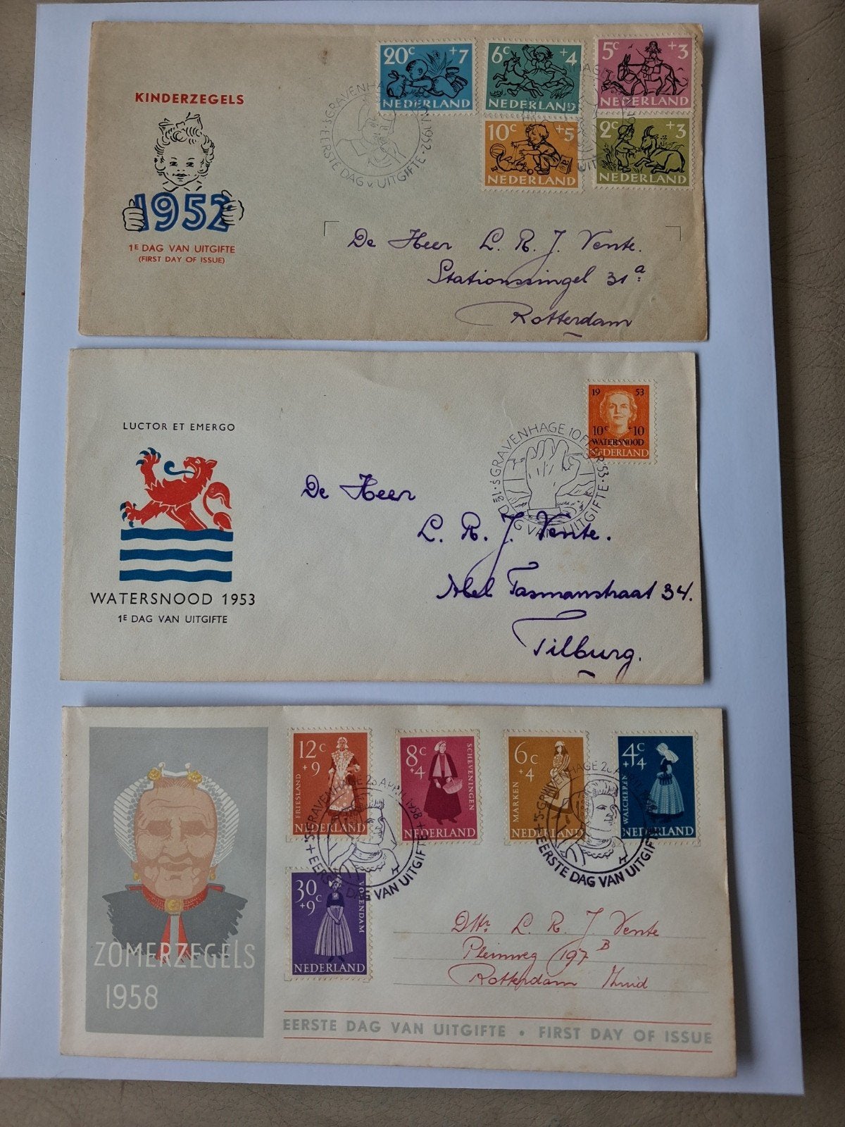 Collectie Nederlandse Eerste Dag Enveloppen (FDC's), Postzegels en Munten, Postzegels | Eerstedagenveloppen, Ophalen of Verzenden