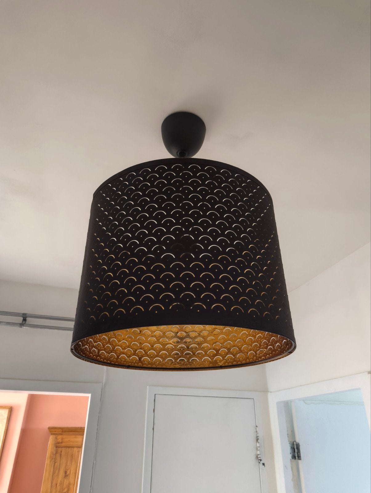 IKEA NYMÖ lamp – goede staat, Ophalen, Modern, industrieel, Overige materialen, Zo goed als nieuw