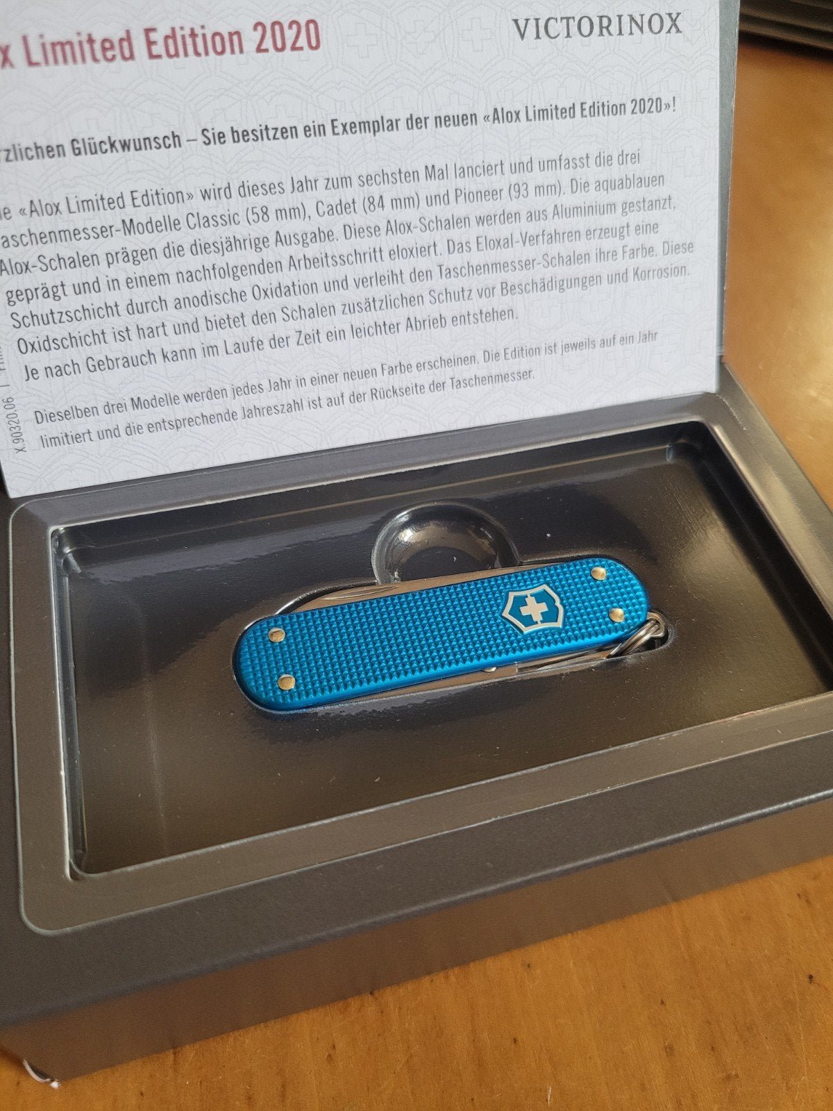 Victorinox Alox Limited Edition 2020 zakmes - Nieuw, Ophalen of Verzenden, Nieuw