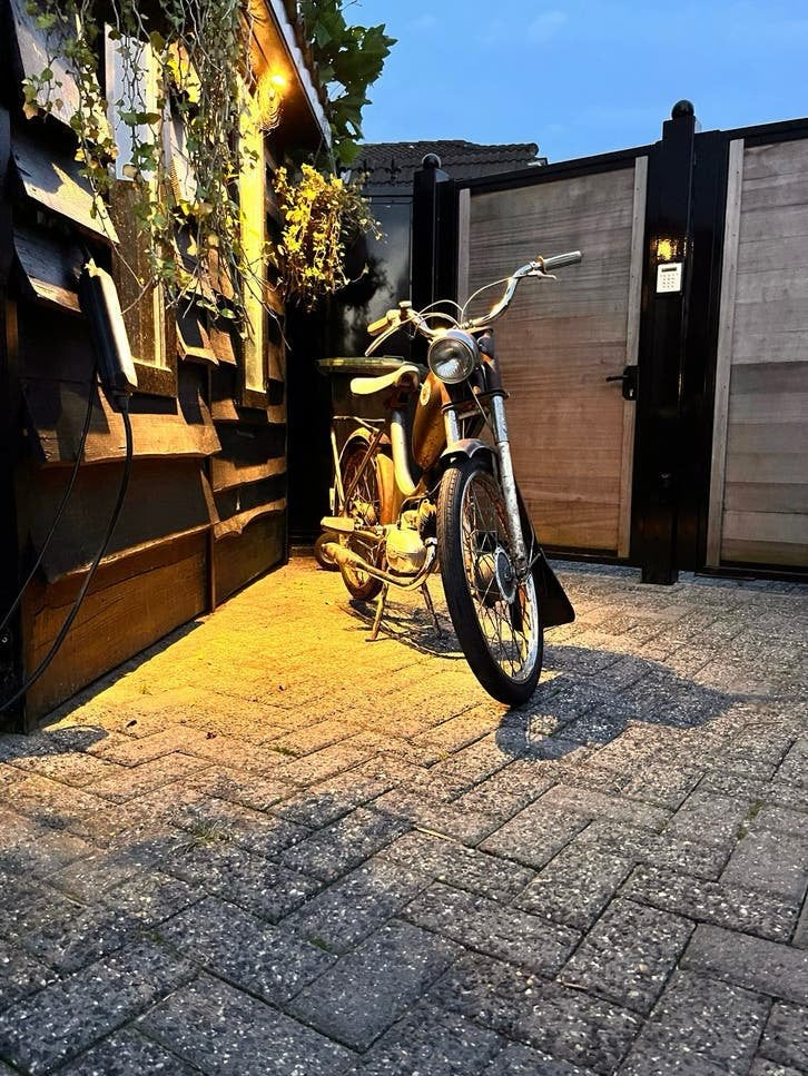 Union Roulette bromfiets, Fietsen en Brommers, Overige merken, Maximaal 45 km/u, Ophalen of Verzenden, 1 versnellingen