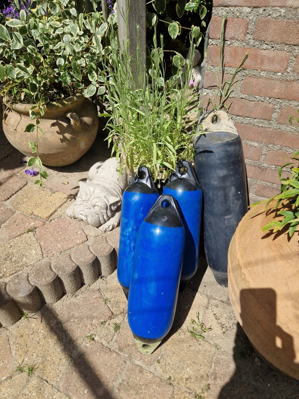 Fenders 4 stuks, Watersport en Boten, Ophalen of Verzenden, Ankeren en Afmeren, Zeilboot of Motorboot