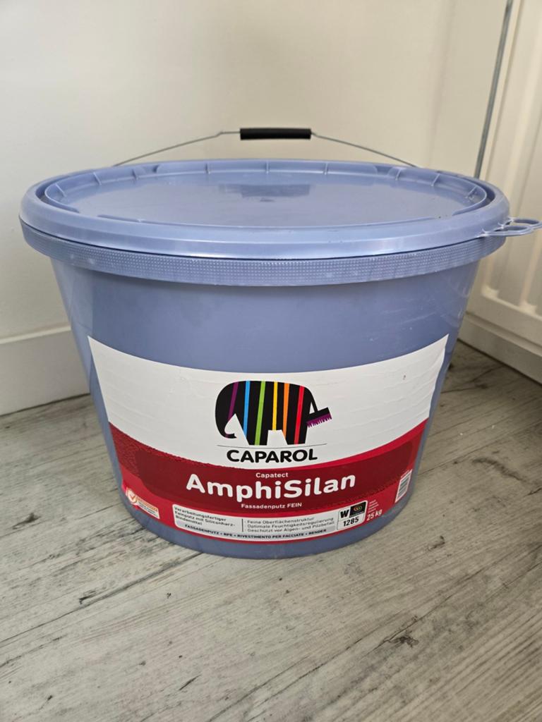 Caparol AmphiSilan Fassadenputz FEIN - Dichte Emmer, Ophalen of Verzenden