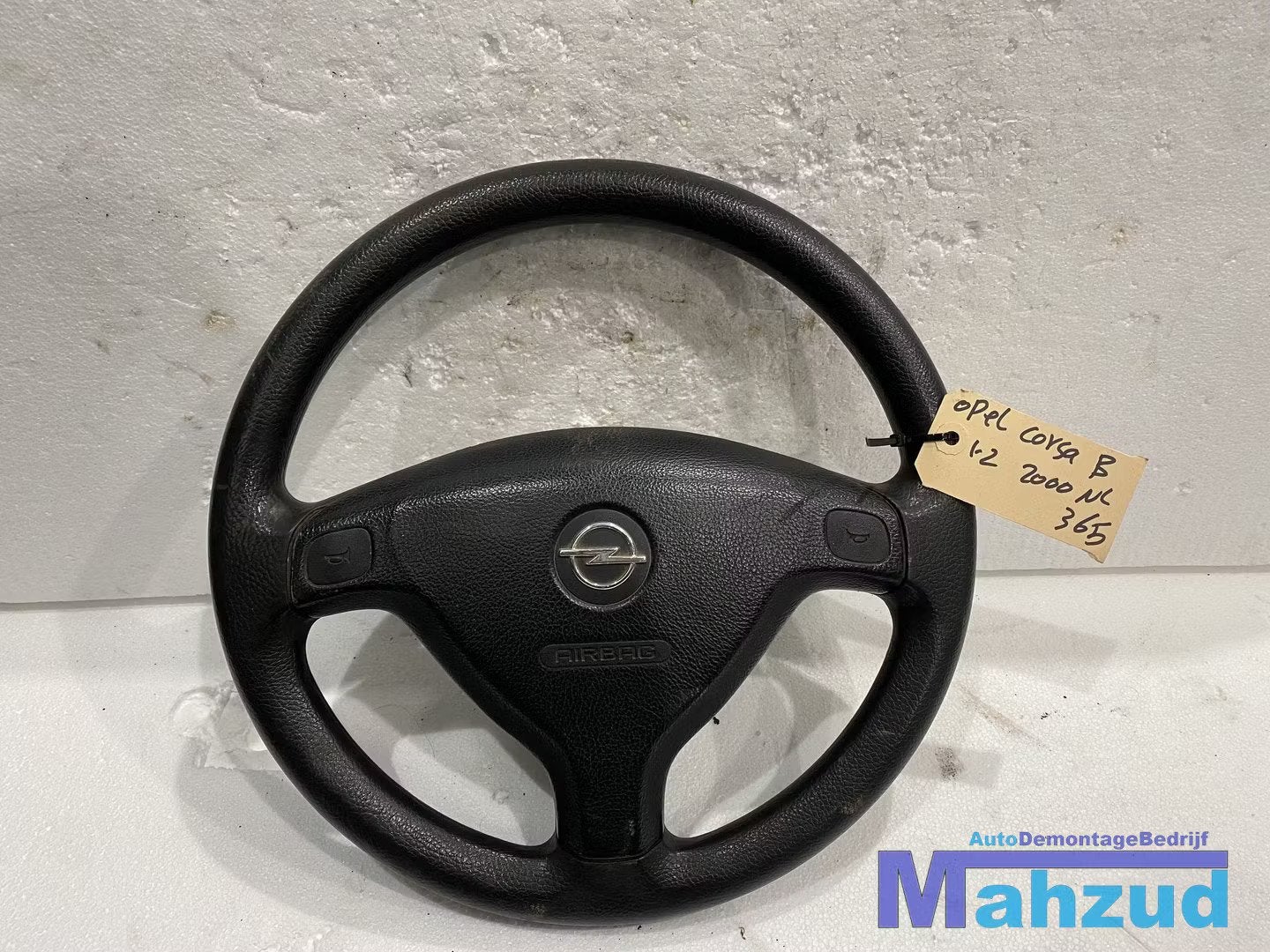 OPEL CORSA B Meriva zafira astra Stuurwiel stuur met airbag, Auto-onderdelen, Gebruikt, Opel Automobile GmbH, Ophalen of Verzenden