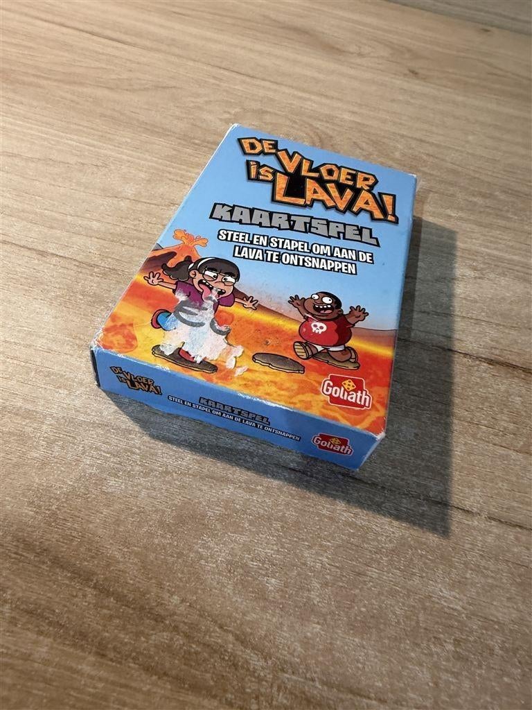 de vloer is lava kaartspel - s6422, Verzenden, Zo goed als nieuw
