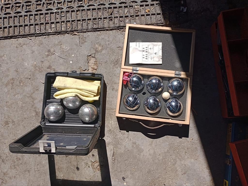 Petanque Jeu de Boules set - 2 sets, Ophalen, Gebruikt