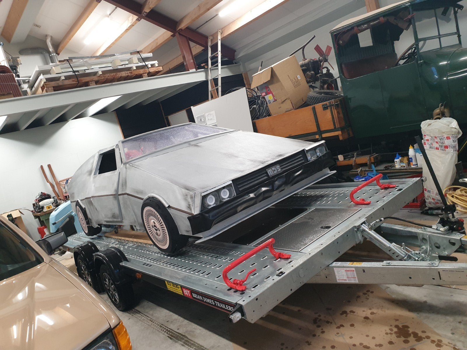 Replica Delorean - Decorstuk Back to the Future, Ophalen