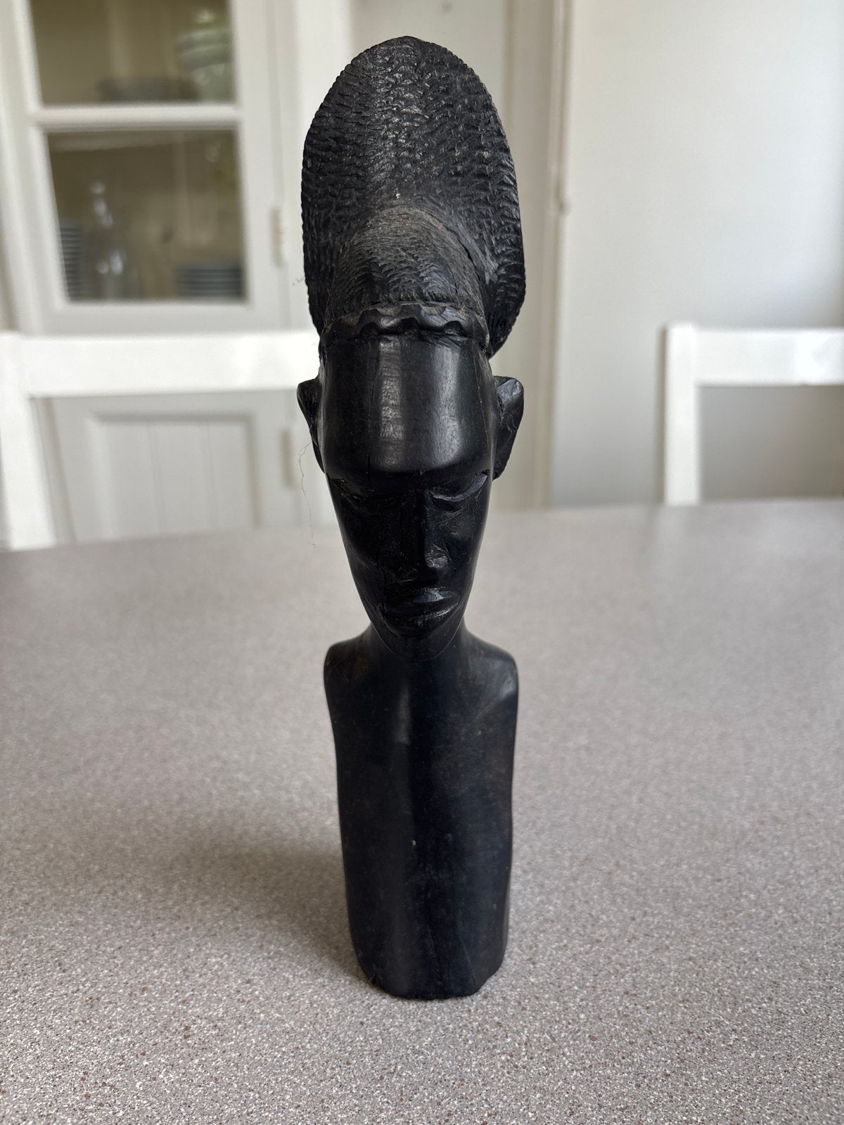 Indonesisch Houtsnijwerk - Buste, Houtsnijwerk, Ophalen of Verzenden, Handgemaakt, Hout