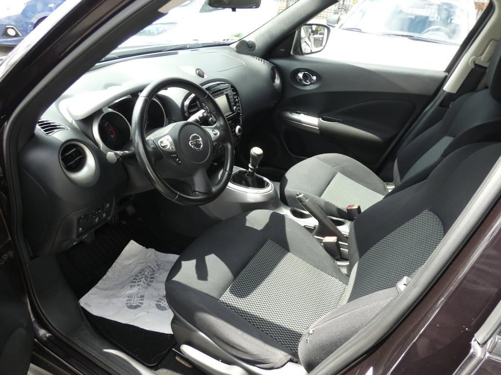 Nissan Juke 1.2 DIG-T S/S Acenta 360 Camera|Airco|Eleck. pak, Auto's, Nissan, Voorwielaandrijving, Stof, Start-stop-systeem, 116 pk