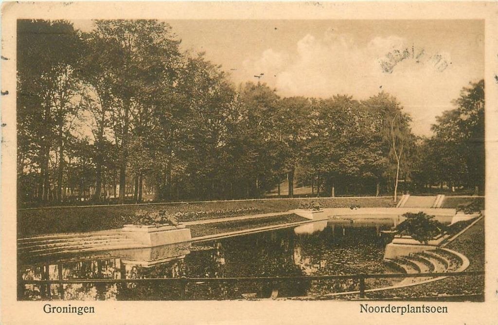 388-467-017 Groningen Noorderplantsoen, Verzenden, Voor 1920, Groningen
