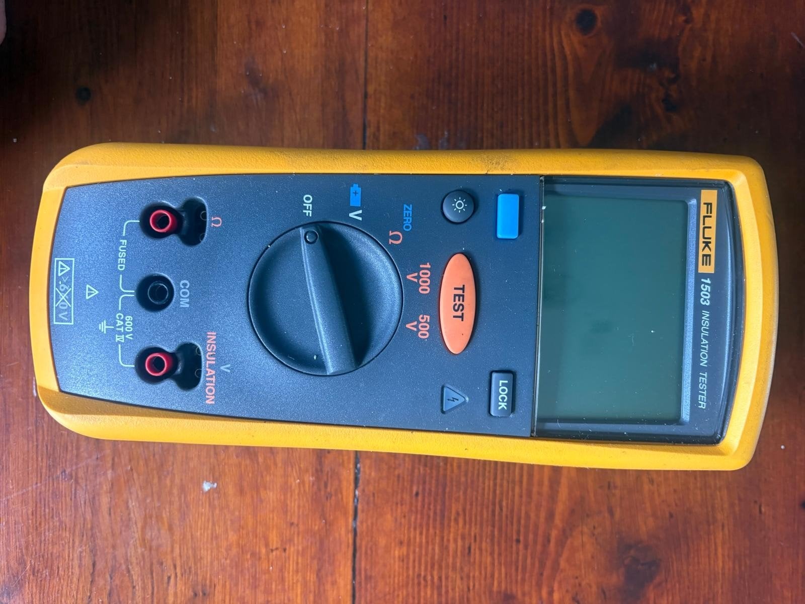 Fluke 1503 Isolatietester Multimeter met accessoires, Doe-het-zelf en Verbouw, Meetapparatuur, Ophalen of Verzenden