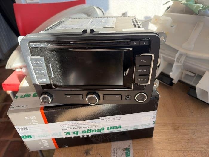 Radio CD Speler van een Volkswagen Passat, Gebruikt, -, Volkswagen, -