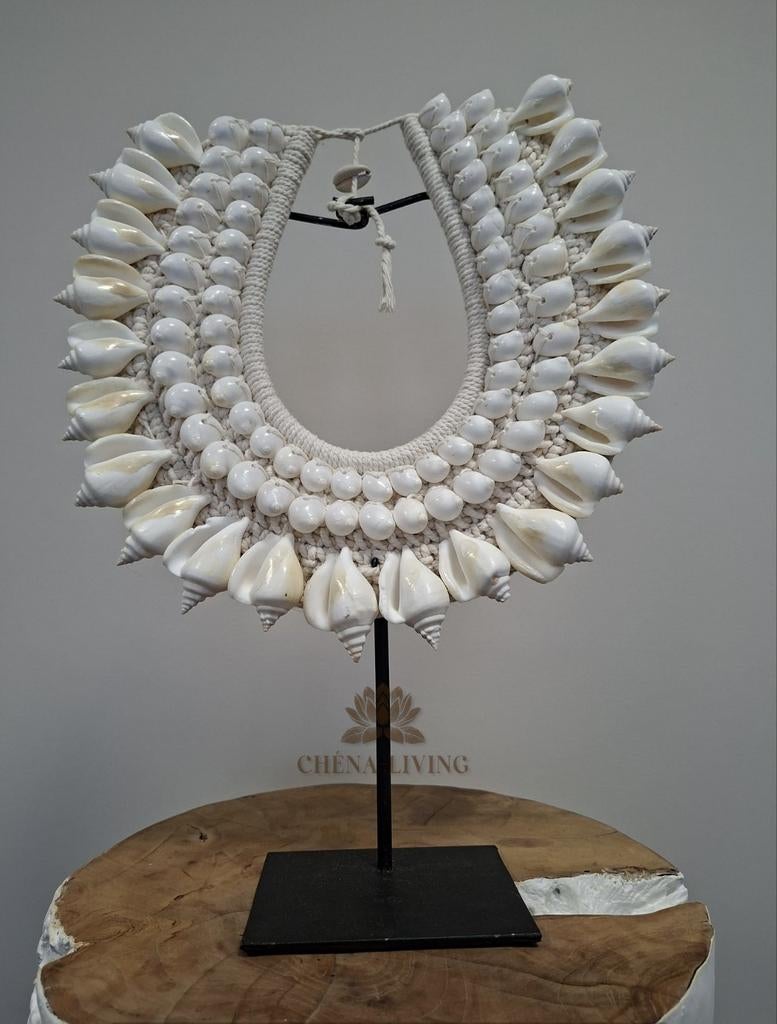 Decoratieve Schelpenketting op Standaard, Ophalen of Verzenden