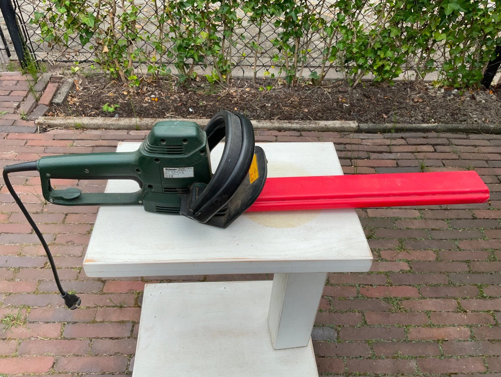 Electrische heggenschaar Metabo, Ophalen, Gebruikt, Elektrisch