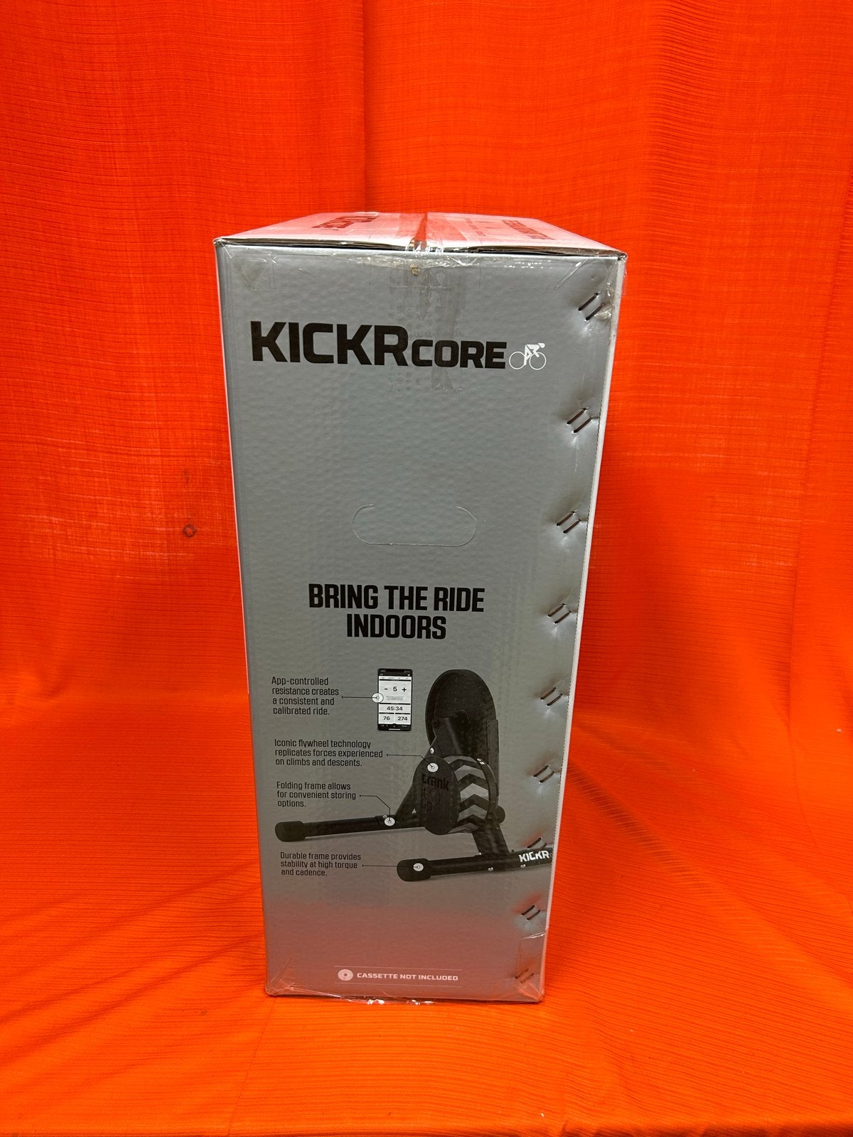 NIEUWE Wahoo KICKR CORE Smart Bike Trainer, direct drive, De ruyterstraat 86, Overige typen, Staal, Zo goed als nieuw