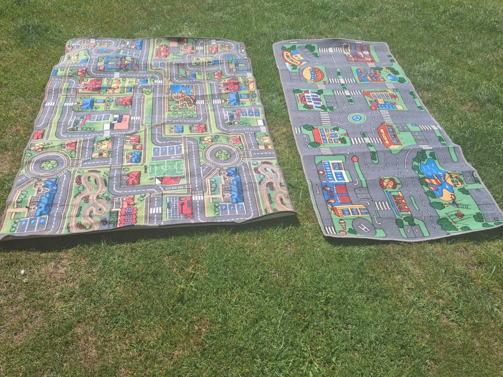 2 speelkleden verkeer auto, Kinderen en Baby's, Speelgoed | Speelkleden, Ophalen, Gebruikt