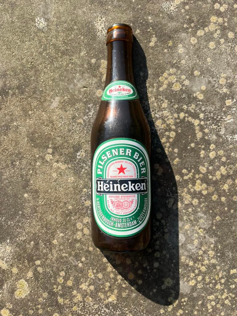 Heineken Bierflesopener in de vorm van een halve bierfles, Ophalen of Verzenden, Zo goed als nieuw, Flesopener, Heineken