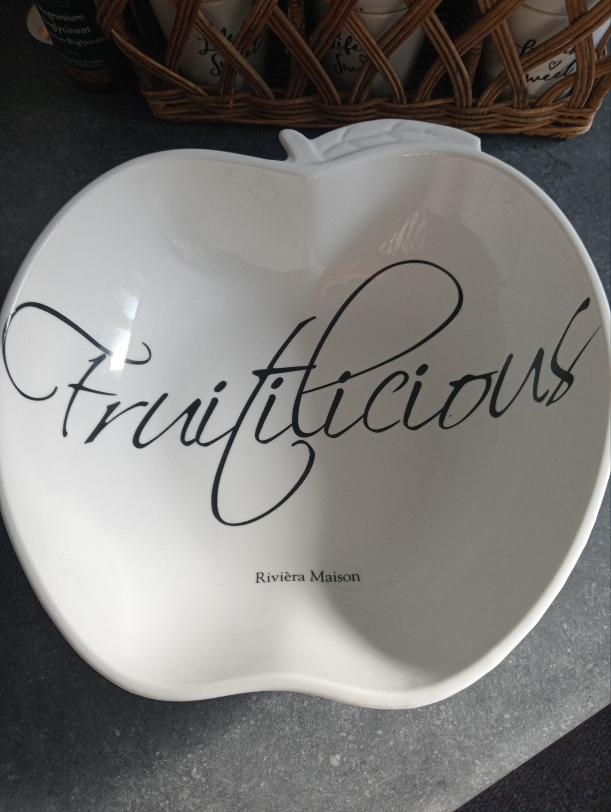 Riviera Maison fruitschaal, Ophalen of Verzenden, Zo goed als nieuw