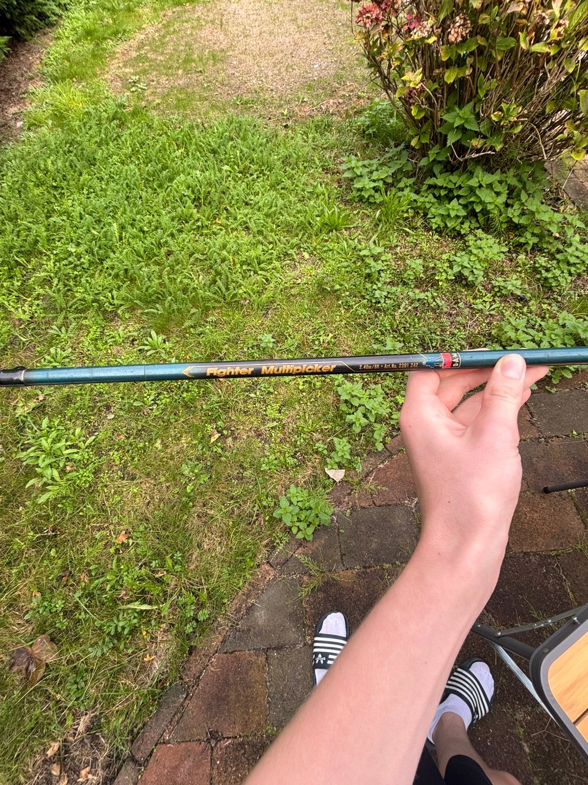 Brasem werp hengel 2.40m, Ophalen of Verzenden, Nieuw, Werphengel