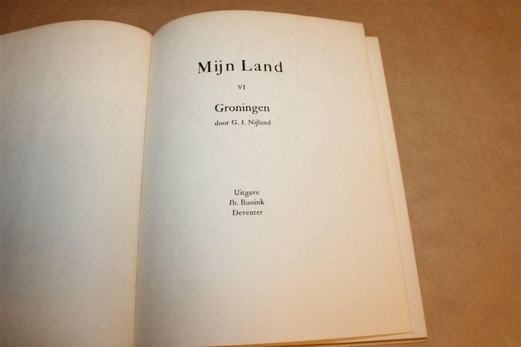 Groningen — Plaatjesalbum Bussink Koek [1932], Ophalen of Verzenden, Gelezen