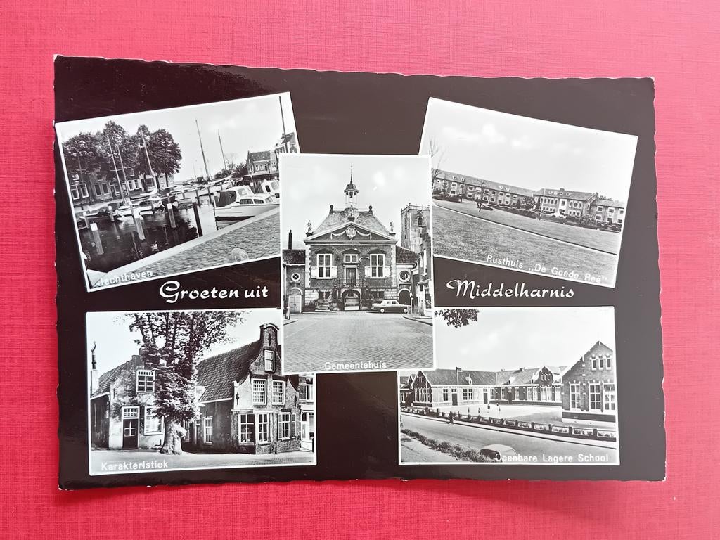 Ansichtkaart Middelharnis, Ophalen of Verzenden
