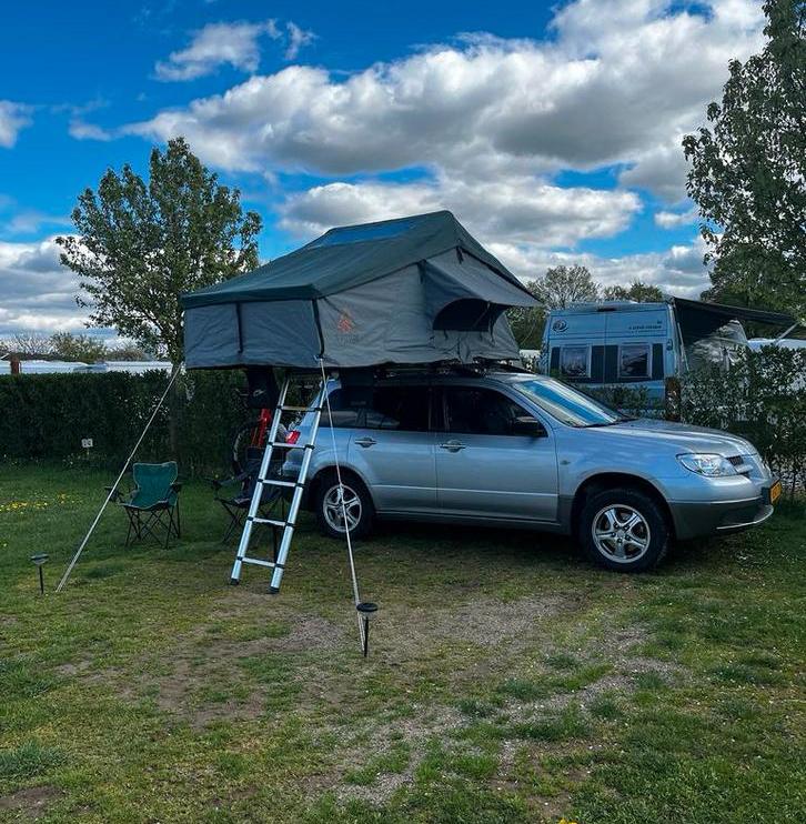 Storm daktent model Geertje, Caravans en Kamperen, Tenten, tot en met 2, Zo goed als nieuw, Ophalen