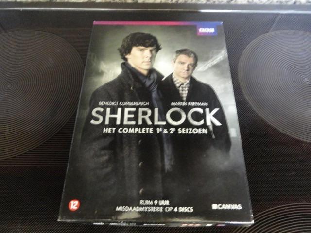 4DVD Sherlock Het Complete 1e & 2e Seizoen, Cd's en Dvd's, Alle leeftijden, Verzenden, Zo goed als nieuw