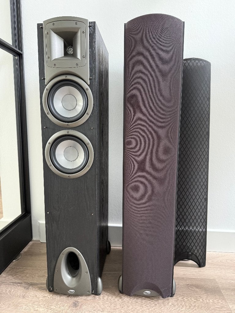 Klipsch Synergy F-2 Speakers, Vloerstaande luidspreker, 120 tot 150 watt, Zo goed als nieuw, Ophalen