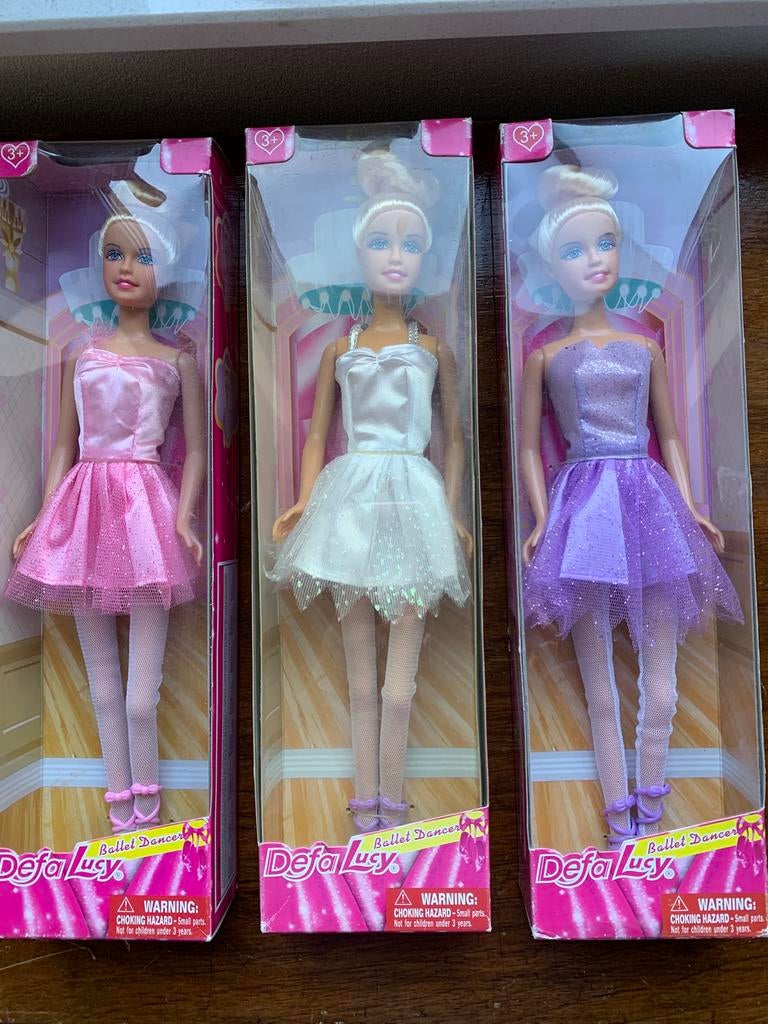 Defa Lucy Barbie pop Ballet Dancer, Kinderen en Baby's, Speelgoed | Poppen, Ophalen of Verzenden, Nieuw, Barbie