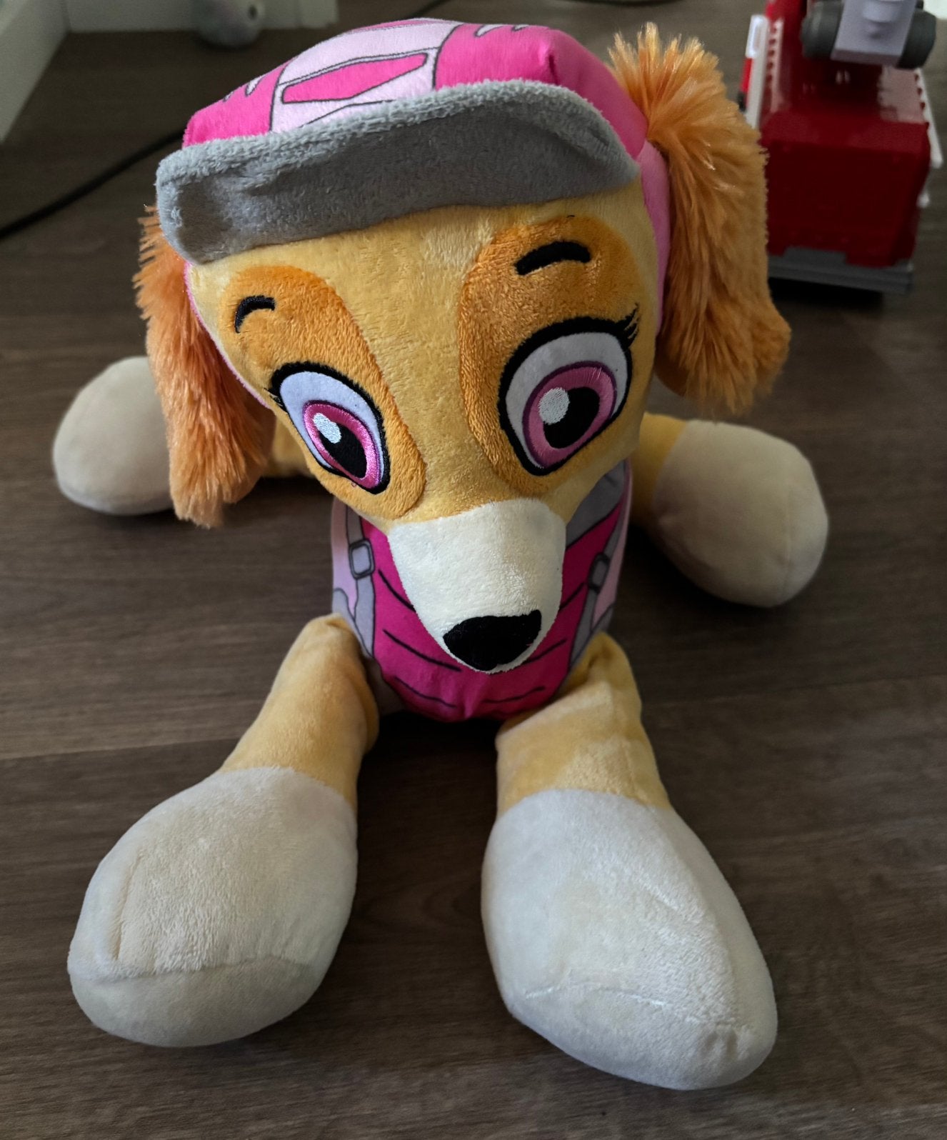 Skye knuffel paw patrol 30/35 cm, Ophalen of Verzenden, Zo goed als nieuw, Hond