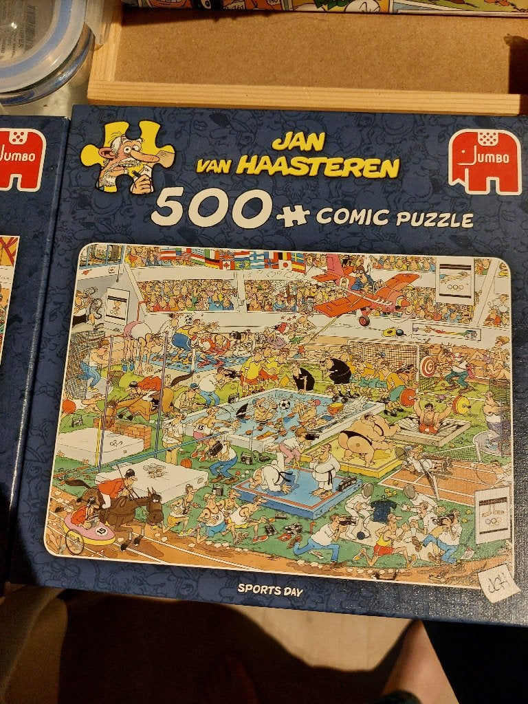 Jan van Haasteren puzzels, Hobby en Vrije tijd, Ophalen of Verzenden, 500 t/m 1500 stukjes, Gebruikt