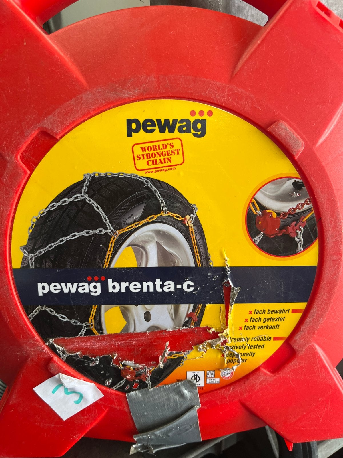 Pewag Brenta-C XMR 70 Sneeuwkettingen - Nieuwstaat, Ophalen of Verzenden, Zo goed als nieuw