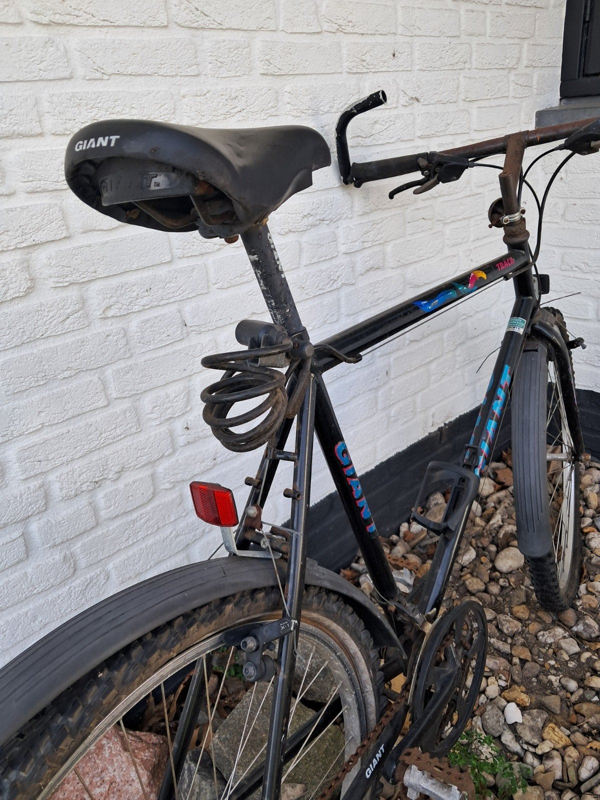 Giant Track mountainbike uit 1992 - opknapper, Fietsen en Brommers, Ophalen, Gebruikt, Heren, Giant