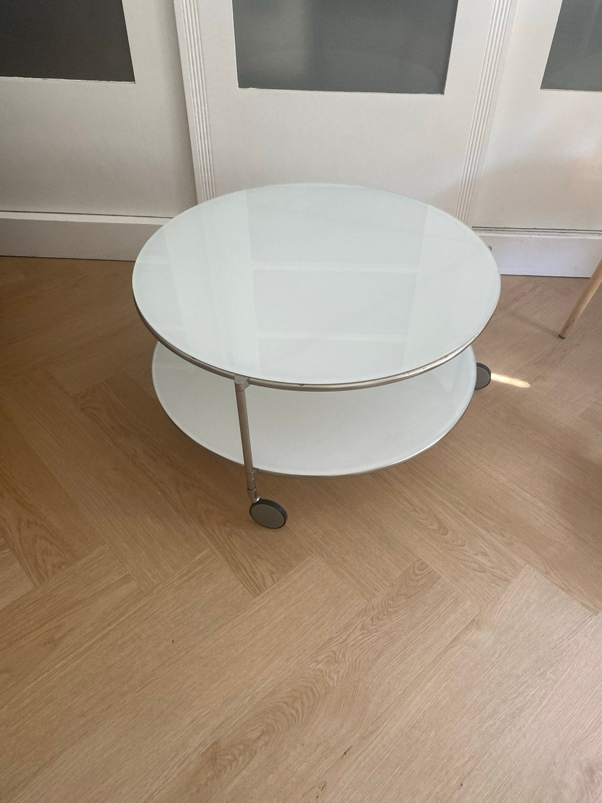 STRIND salontafel van Ehlen Johansson voor IKEA., Huis en Inrichting, Ophalen, 50 – 75, Gebruikt, 100 tot 150 cm