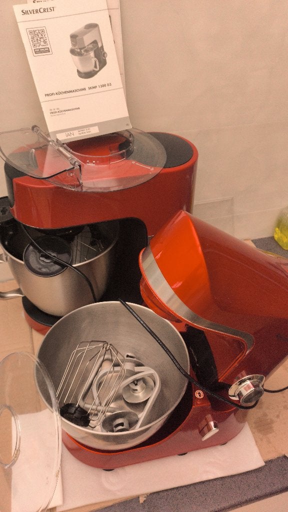 2 stuks Keukenmachine, Mixer, Blender., Ophalen, 4 liter of meer, 3 snelheden of meer, Zo goed als nieuw