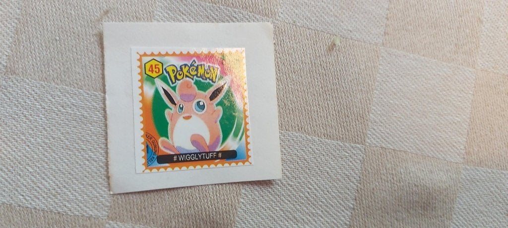 pokemon postzegel zeldzaam gelimiteerd Wigglytuff, Ophalen of Verzenden, Nieuw, Overige typen