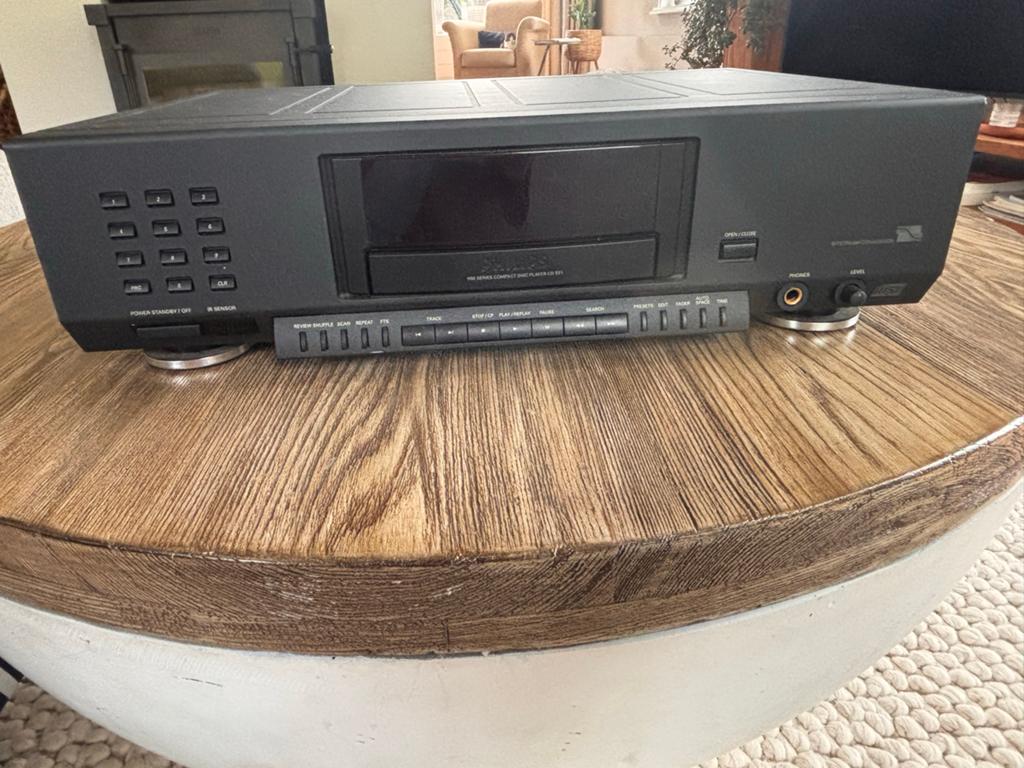 Philips CD931 CD Speler, Ophalen of Verzenden, Niet werkend, Philips