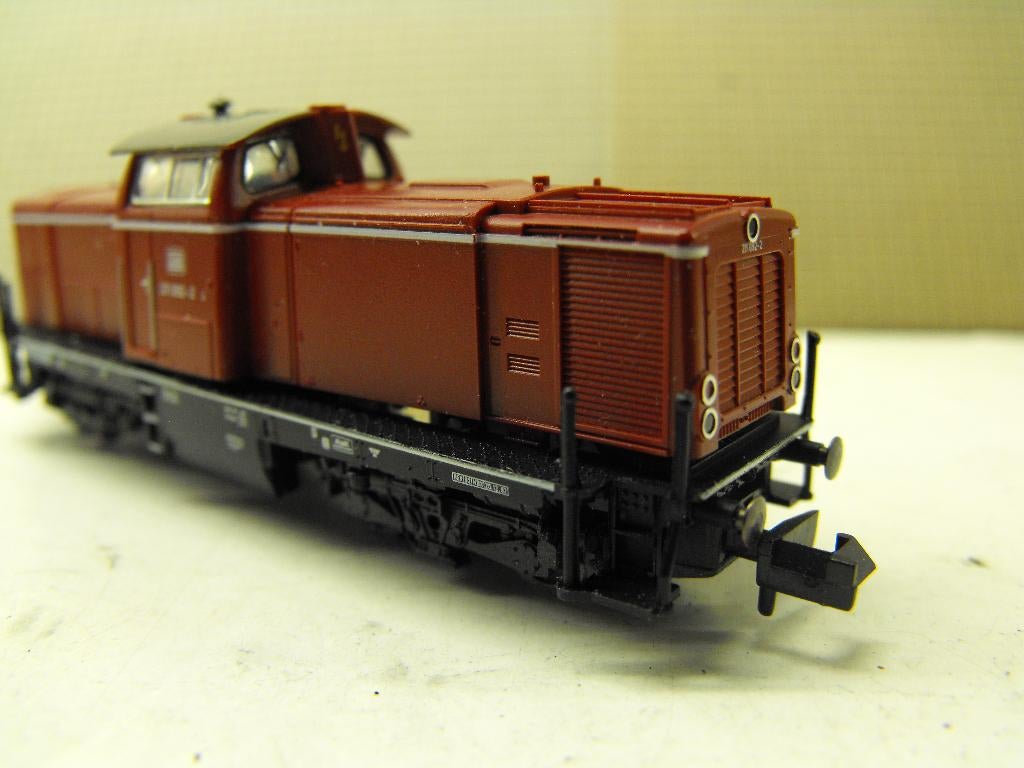 (303 Fleischmann 7230 DB dieselloc, Hobby en Vrije tijd, Modeltreinen | N-Spoor, Gebruikt, Fleischmann, Ophalen of Verzenden, Gelijkstroom